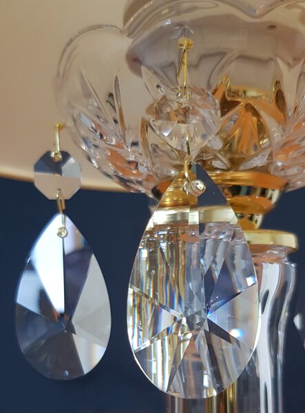 Stolní lampa AS046, Varianta Zlatá