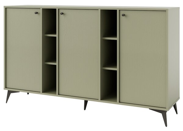 TOKYO 1 e | komoda 823 | 157,7 cm | eukalyptová/černá