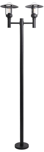 Venkovní sloupová lampa TIZU Černá