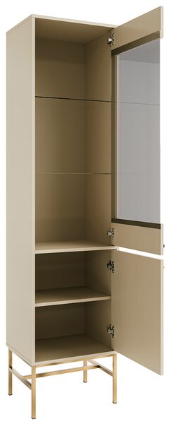 TOKYO 3 b | vitrína 101 | 51,8 cm | béžová/zlatá