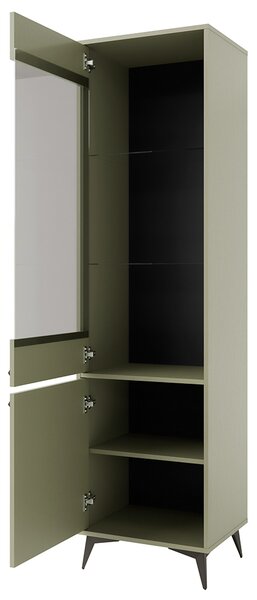 TOKYO 1 e | vitrína 101 | 51,8 cm | eukalyptová/černá