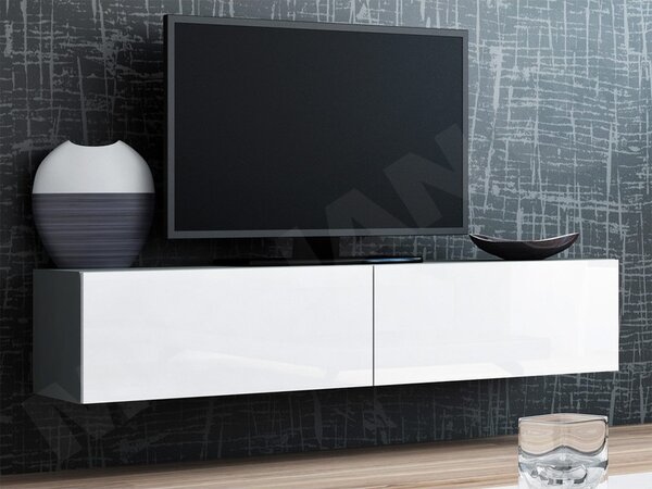 TV stolek Zigo 140, Barva: černý / wotan 5903211062490