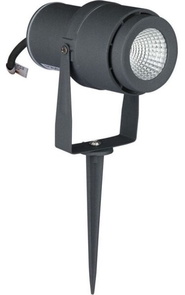 LED Venkovní lampa LED/12W/100-240V IP65 3000K šedá