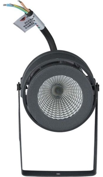 LED Venkovní lampa LED/12W/100-240V IP65 3000K šedá