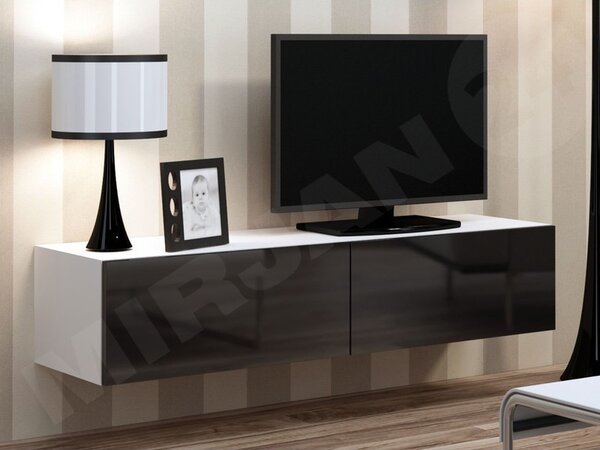 TV stolek Zigo 140, Barva: černý / wotan 5903211062490