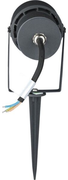 LED Venkovní lampa LED/12W/100-240V IP65 3000K šedá