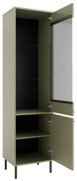 TOKYO 2 e | vitrína 101 | 51,8 cm | eukalyptová/černá