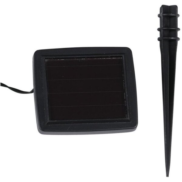 LED Solární řetěz 10xLED/1W/1,2V 1xAA 2 m IP44 3000K 300 mAh