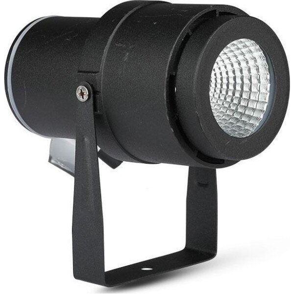 LED Venkovní lampa LED/12W/100-240V IP65 černá - zelené světlo