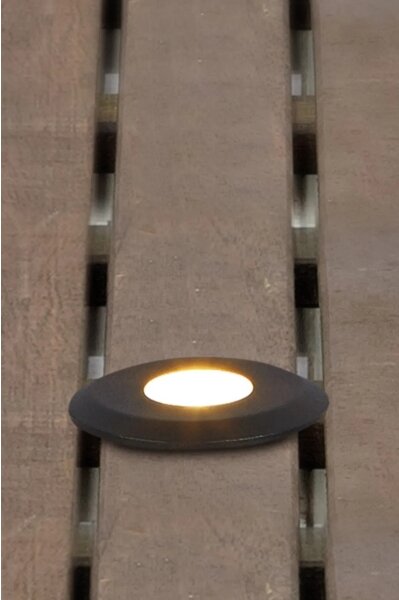 Markslöjd 107285 - LED Venkovní zápustné svít. GARDEN24 LED/3W/24V IP44 černá