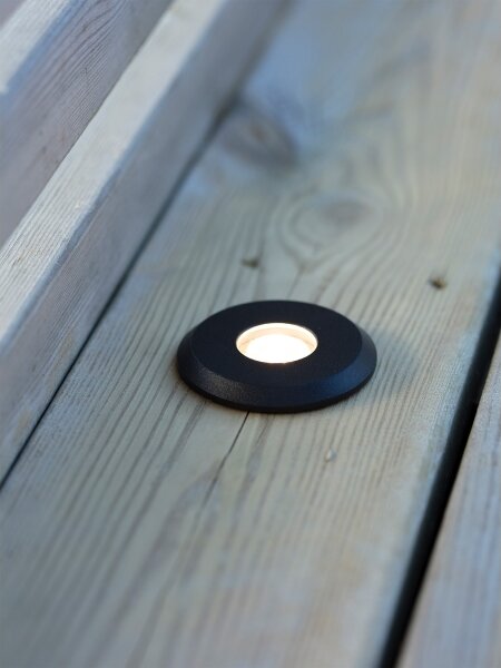 Markslöjd 107285 - LED Venkovní zápustné svít. GARDEN24 LED/3W/24V IP44 černá