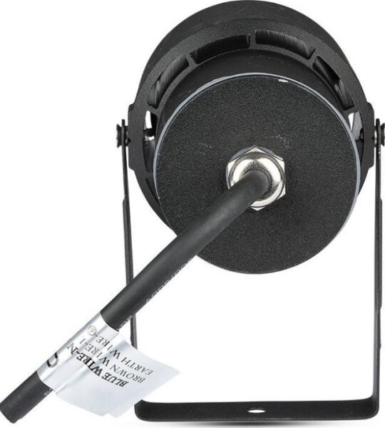 LED Venkovní lampa LED/12W/100-240V IP65 černá - zelené světlo