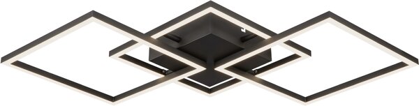 STROPNÍ LED SVÍTIDLO, 75,5/37/6 cm Novel - Stropní svítidla