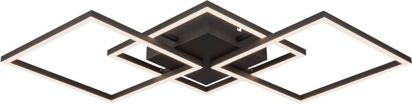 STROPNÍ LED SVÍTIDLO, 75,5/37/6 cm Novel - Stropní svítidla