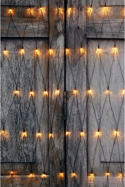 Markslöjd 108178-LED Venkovní vánoční závěs GARDEN24 160xLED/24V 2x2m teplá bílá