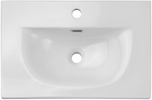 Comad Sky 3 umyvadlo 60x40 cm obdélníkový zápustný bílá lesk SKY 3 60CM DP (E-8099-3-60)