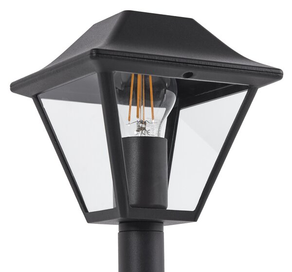 Venkovní sloupková lampa GOSABA Černá