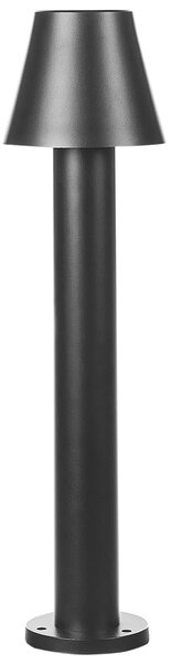 Venkovní LED sloupková lampa HOLMES Černá