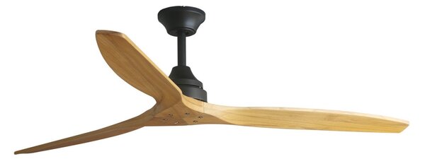 FARO 33718DC- Stropní ventilátor ALO L dřevo/černá pr. 152 cm + dálkové ovládání