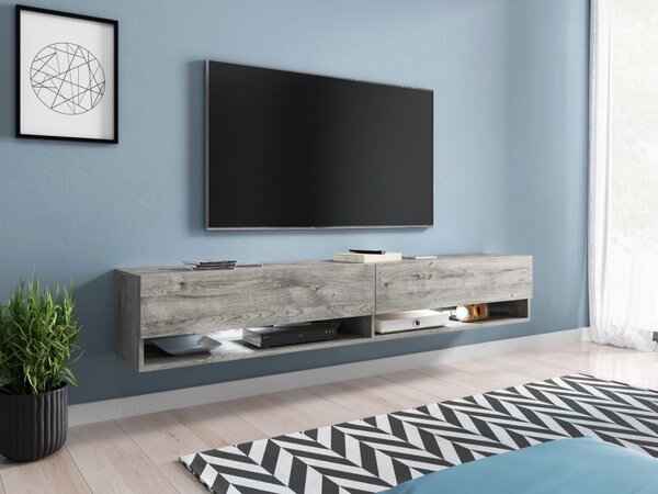 TV stolek Adenik 180, Barva: černý grafit, Osvětlení: bez osvětlení 5903211138669