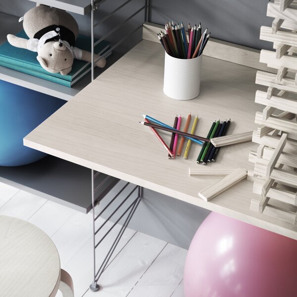 STRING Komoda Chest with Drawers 78 x 30 cm, Ash