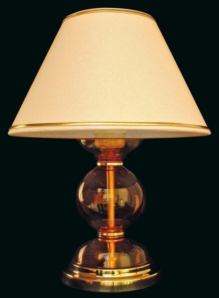 Stolní lampa ES420100topas Zlatá