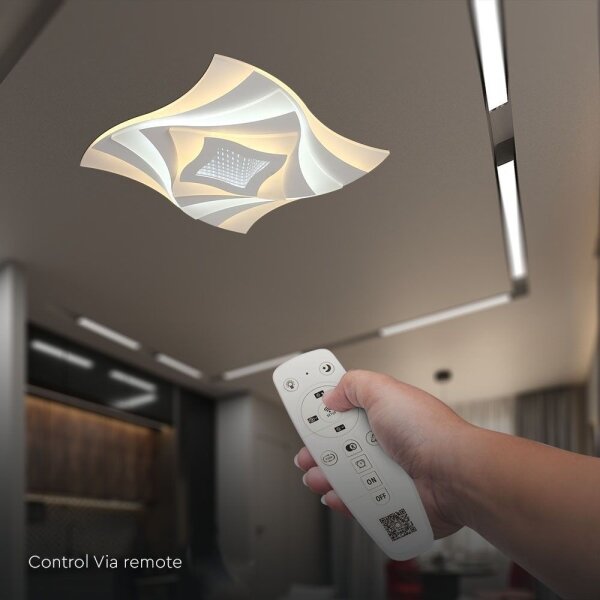 LED Stmívatelné stropní svítidlo LED/75W/230V 3000-6500K + DO