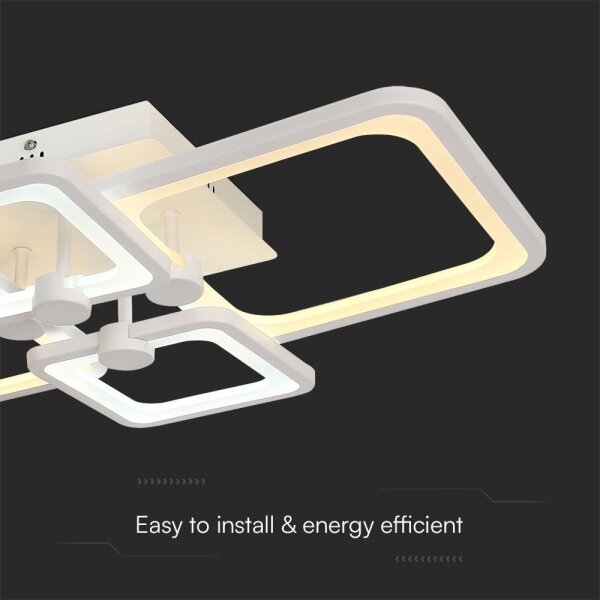 LED Stmívatelný přisazený lustr LED/70W/230V 3000-6500K + DO