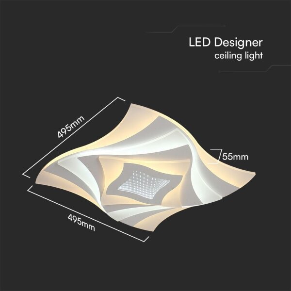 LED Stmívatelné stropní svítidlo LED/75W/230V 3000-6500K + DO