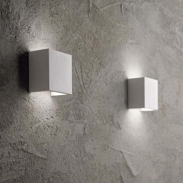 Ideal Lux - Nástěnné svítidlo FLASH GESSO 1xG9/40W/230V bílá