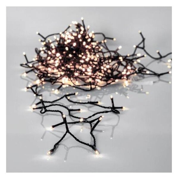 Eglo 410832 - LED Venk. řetěz CRISPY ICE 360xLED 25,6m IP44 studená bílá