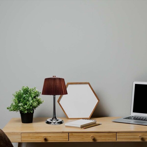 LED Stmívatelná dobíjecí stolní lampa LED/1,5W/5V 3000-6000K 1800 mAh hnědá