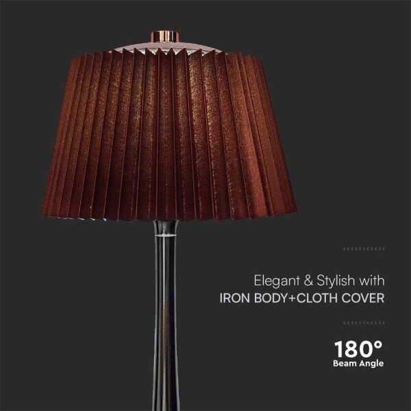 LED Stmívatelná dobíjecí stolní lampa LED/1,5W/5V 3000-6000K 1800 mAh hnědá