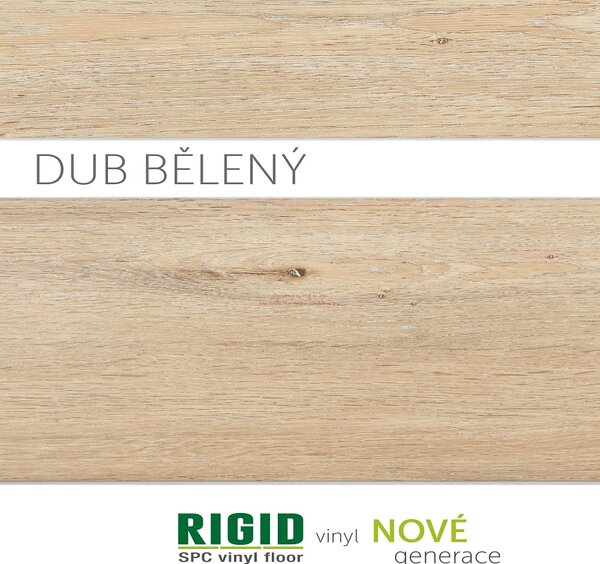 Rigid Vinyl Floor Dub bělený 9012 2,235 m2