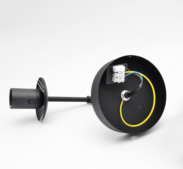 Nástěnná lampa MOON 1xE27/15W/230V černá