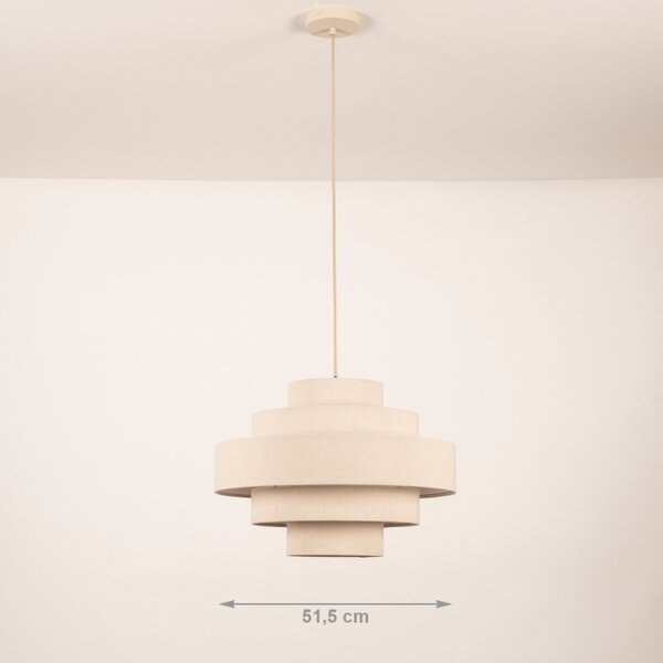 Závěsné designové svítidlo nad stůl Madeira X Taupe 52 (LMD)