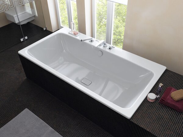 Kaldewei Asymmetric Duo - Vana 1800x900 mm, Perl-effekt, alpská bílá 274200013001