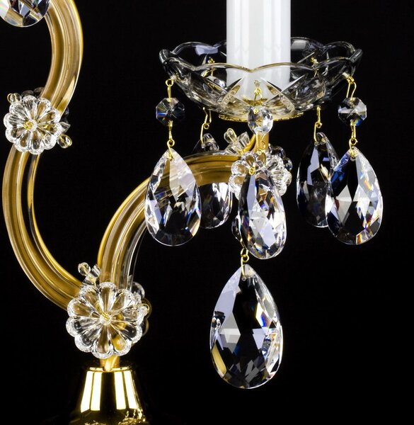 Stolní lampa Marie Terezie S427CLN, Varianta Zlatá
