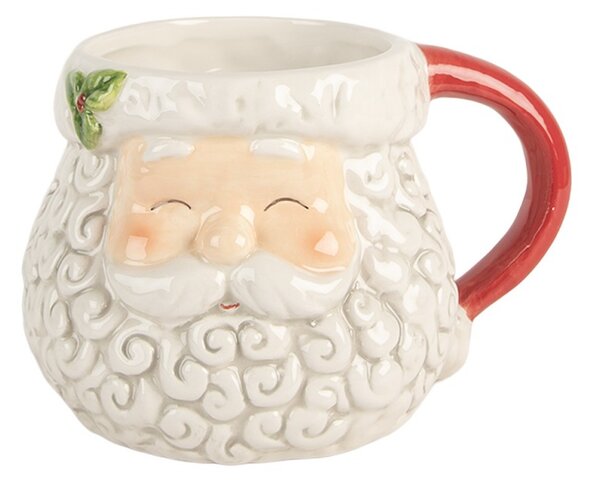 Vánoční keramický hrnek Santa 550 ml