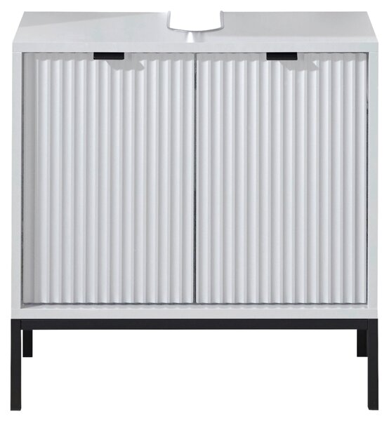 SKŘÍŇKA POD UMYVADLO, bílá, bílá, 60/60/32 cm MID.YOU - Koupelnové série, Online Only