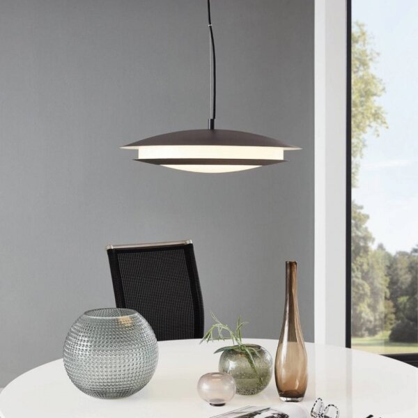 Eglo 96979 - LED RGB Závěsné svítidlo MONEVA-C LED/27W/230V