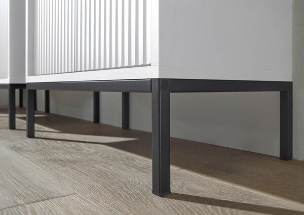 SKŘÍŇKA POD UMYVADLO, bílá, bílá, 60/60/32 cm MID.YOU - Koupelnové série, Online Only