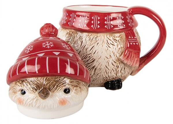 Vánoční keramický hrnek Tučňák 500 ml