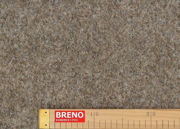 Breno Metrážový koberec NEW ORLEANS 142 – hnědý, šíře 400 cm