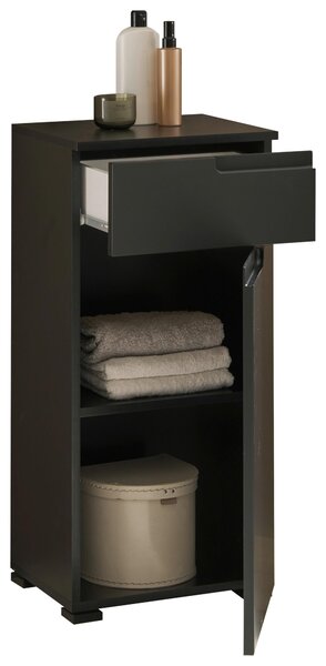 SPODNÍ SKŘÍŇKA, černá, černá, 40/85/32 cm MID.YOU - Koupelnové série, Online Only
