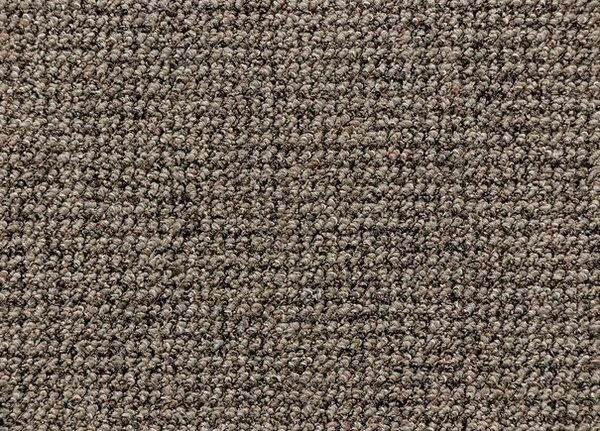 Breno Metrážový koberec RE-TWEED 42 světle hnědý, šíře 400 cm, Hnědá/Vícebarevné