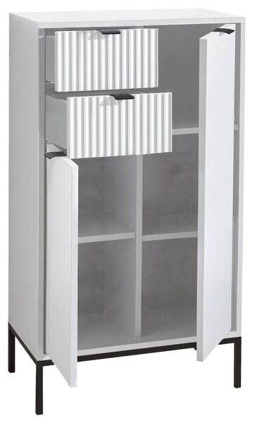 VYSOKÁ KOMODA, 60/106/32 cm MID.YOU - Koupelnové série, Online Only