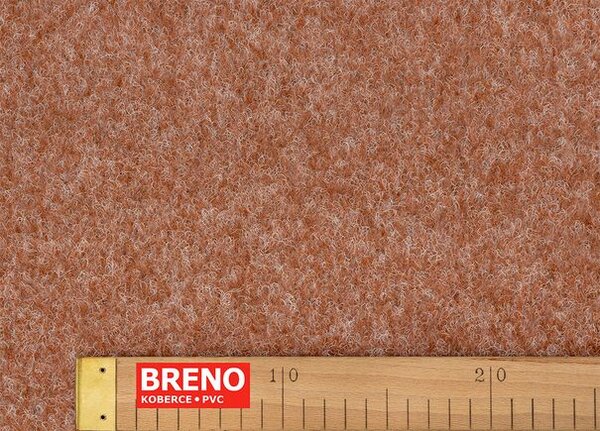 Breno Metrážový koberec NEW ORLEANS 719 – oranžový, šíře 400 cm