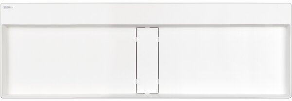 Deante Blur, granitové umyvadlo na desku 1200x400x120 mm, bílá, DEA-CQB_AU2S