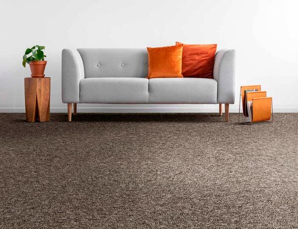 Breno Metrážový koberec ULTRA 48 - 956 světle hnědý, šíře 400 cm